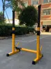 Rack de Agachamento Completo Amarelo Estável para Casa Fitness Multifuncional Banco Ajustável Cama para Levantamento de Peso Rack para Barra