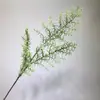 Samambaia Aspargo Simulada 3 Galhos Samambaia Aspargo Modelo para Casa Sala Arranjo de Flores Material de Planta Verde Fotografia de Casamento Jardinagem Simulada Flor Artificial