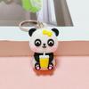 5506 # Llavero de Panda con Piruleta Bebiendo Regalo Promocional Colgante Regalo del Día del Maestro