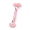 Popular Cristal Rosa Europeo y Americano Rodillo Jade Masaje Facial Gua Sha Conjunto de Gemas Venta al por Mayor Equipo de Belleza B