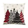 Funda de almohada navideña Temu Decoración del hogar Funda de cojín Funda de cojín para sofá de sala de estar Dormitorio Mesita de noche Fabricante Venta al por mayor