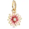 Panjia Nueva Caliente Hueca Flor del Cosmos Cuentas Accesorios DIY Pulsera Pulsera Al Por Mayor
