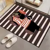 Alfombrillas Antideslizantes Personalizadas para Inodoro, Alfombras Resistentes a las Manchas, Felpudos para Baño, Felpudos Absorbentes de Diatomeas para Puerta de Baño