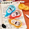 Cinta correctora de gatito negro lindo, gran capacidad, alto valor estético, cinta correctora para estudiantes, cinta correctora de 6m, regalo de papelería para estudiar