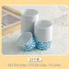 Capacillos para Cupcakes Cuadros de Colores con Borde Enrollado, Vasos de Papel para Hornear Resistentes a Altas Temperaturas para Uso Doméstico, Portacupcakes de Papel Recubierto, 100 Piezas