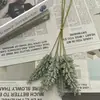 Espigas de Trigo Artificiais Transfronteiriças, Arroz de Espuma, Enfeites Decorativos Pastorais para Casa, Flores Artificiais para Fotografia de Casamento, Acessórios de Plantas