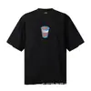 Comercio Exterior Transfronterizo Marca de Moda Cort Estampado Alcatraz High Street Casual Europeo y Americano Camiseta Unisex de Manga Corta Venta al por Mayor Verano