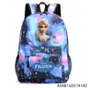 Directo de fábrica Mochila estampada de Frozen mochila de animación para escuela primaria bolsa de dibujos animados con estampado en caliente gran capacidad