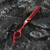 6.0 Tijeras de Peluquería Personalizadas Pintadas de Colores, Tijeras para Cortar el Cabello, Tijeras Planas, Tijeras para Flequillo, Tijeras Entresacadoras, Asequibles 03-1