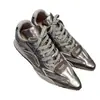 Zapatos deportivos planos de moda casual versátiles para mujer, modernos y cómodos, Zapatos de entrenamiento alemanes 2026, Punta fina, Otoño