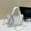 Bolso Cubo de Lunares Rojos Nuevo 2026 para Mujer, Bolso de Mano Lindo con Colgante de Estrella, Bolso Cruzado Versátil para Niñas