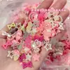 Artículos Populares Transfronterizos: Accesorios de Aro de Perla Macaron de Color Mixto con Lazo de Corazón, Paquete de Materiales para Decoración de Uñas