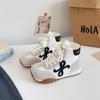 Artículos Europeos Estilo Primavera y Otoño 2025 Zapatillas de Entrenamiento Retro Alemanas para Mujer, Zapatillas Tipo Waffle Súper Suaves, Zapatillas de Caña Alta estilo Forrest Gump, Por Determinar