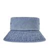 Tendencia retro primavera y verano sombrero de pescador de mezclilla hombres y mujeres protección solar para exteriores usar poner buen sombrero de cubo fabricantes al por mayor