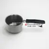 Juego de cuatro piezas de acero inoxidable con taza magnética para hervir leche, olla para calentar leche, taza de café con asa única, pequeña jarra de leche, taza de leche árabe