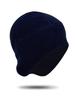 Gorra de equitación para exteriores otoño e invierno polar a prueba de viento a prueba de frío orejeras forro de motocicleta gorra de orejeras para bicicleta