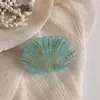 YHJ Accesorios para el Cabello Nuevo Concha de Piedras Strass Caracola Pinza de Ácido Acético Pinza Marina Pinza Tiburón Agarrador de Cabello