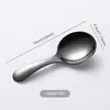 Cuchara y Tenedor Portátiles de Acero Inoxidable 304 con Mango Corto, Cuchara para Arroz Infantil, Cuchara para Postre de Helado, Tenedor para Frutas, Mini Cuchara Pequeña