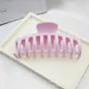 Presilha de Garra Grande Fashion Versátil Grampo Osso de Dragão Molde de Injeção Cor Clip Tubarão Acessório de Cabelo para Mulheres Venda por Atacado