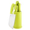 Venta al por mayor del fabricante Juego de seis piezas de utensilios de cocina de barril Cuchillo de cocina Cuchillo para pan Cuchillo para frutas Cuchillo multifuncional Juego de cuchillos de cocina