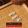 Cuentas Espaciadoras de Turquesa al por Mayor, Concha de Coco, Cuentas para Pulsera de Fruta de Marfil, Materiales para Manualidades, Cuentas Sueltas de Turquesa