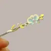Horquilla de flor de perla sentido senior clip de horquilla exquisito accesorios de principios de primavera accesorios para el cabello clip para tocado lote de Yiwu