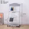 Yinghao Arte em Ferro Porta-Revistas Porta-Jornais Porta-Documentos Prateleira de Exposição para Armazenamento Porta-Folhetos Livros Suporte Simples de Chão para Página Única