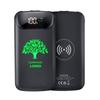 Batería externa Minionpowerbank Transfronteriza Enchufe Plegable Cápsula Batería Externa Portátil 5000 mAh con Estuche
