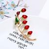 Broche Creativo Mori Fantasía Animal y Planta para Mujer Coreano Simple Elegante Pin Corsage Abrigo Accesorios de Moda