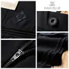 Nuevos pantalones gruesos de otoño e invierno 2023 para hombre, otoño, alta gama, cómodos, combinan con todo, holgados, rectos, pantalones casuales de negocios para hombre