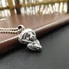 Collar Colgante Vintage de Plata de Ley S925 Gato Dominante Esfinge para Mujeres Diseño Ins de Plata Personalidad Plateada para Hombres y Mujeres