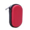Monedero de EVA de fábrica, minibolsa ovalada para guardar cables de datos y auriculares, accesorios para llaves, disco U, bolsa protectora