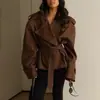 Comercio Exterior Europeo y Americano Ropa de Mujer, Nuevos Estilos de Verano, Ropa de Trabajo Moderna y Elegante, Chaqueta de Traje de Color Sólido con Solapa y Botones