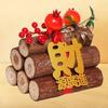 Decorações para Chá de Casa Nova, Enfeites de Frutas Vermelhas e Lenha, Decoração para Casa Nova 2026, Suprimentos para Cerimônia de Mudança, Presentes para Chá de Casa Nova