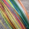 Tiras estreitas trançadas, tiras cortadas, tiras quebradas, tiras estreitas, materiais para tecelagem manual DIY, tiras de plástico, tiras para cestaria trançada