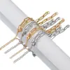 Corrente Grossa de Aço Inoxidável Mais Vendida no Exterior Ins Celebridade da Internet Hip-Hop Estilo Cool Pulseira Acessórios Versáteis Personalizados em Vários Tamanhos