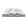 Libro de talla de piedra de cultura del campus personalizado Libro de piedra de mármol de granito Libro de piedra de adorno de escultura de letras Libro de piedra