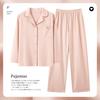 Pijama para Mujer Primavera y Otoño Manga Larga Algodón Puro Otoño Otoño e Invierno 2025 Nuevo Traje Talla Grande Ropa para el Hogar
