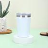 Taza de leche mini de 12 oz transfronteriza 304 acero inoxidable doble capa termo al vacío taza para cerveza fría para el hogar venta al por mayor
