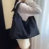 Moda Transfronteiriça Bolsa Tote Simples para Mulheres Grande Capacidade Casual Tendência Bolsa de Ombro Estilo Coreano Bolsa de Mão Relaxada