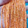Conchas de agua dulce con cuentas slub 4 x 8 mm Tienda de productos semiacabados hechos a mano para DIY Accesorios para collares, pulseras, joyería