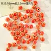 Cuentas Sueltas de Cerámica Hechas a Mano DIY Pulsera Collar Accesorios para Joyería Paquete de Materiales Cuentas Manuales Accesorios con Cuentas Rojo