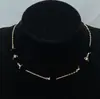 Collar Réplica Lv de Nuevo Estilo Europeo y Americano Transfronterizo con Logo, Fotos Reales, Múltiples Accesorios, Collar de Moda de Alta Gama para Mujer al por Mayor