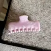Pinza de Garra Estilo Coreano Retro con Patrón de Tinta para Mujeres Nuevo Pinza para el Cabello Grande de Gama Alta Pinza Versátil Elegante para Peinados Recogidos Pinza de Tiburón Pinza para el Cabello