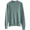 Suéter de Cachemir de Cuello Alto Medio Tipo Tabla Grande para Mujer, Nuevo Suéter Holgado de Otoño e Invierno, Jersey de Punto de Imitación Lana de Talla Grande