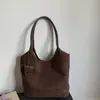 Estilo Coreano Ins Moda Outono Simples Literário Estilo Preguiçoso Tendência Bolsa Feminina para Uso Diário Ombro Único Axila