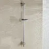 Aço inoxidável 304 fundido escovado brilhante haste de elevação de chuveiro suporte de chuveiro de banheiro haste de elevação ajustável