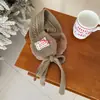 Orejeras de Invierno Nuevas Yipan para Niños Estilo Ins Niñas Encaje Encaje Tejidas Engrosadas Cálidas Orejeras para Bebé Venta al por Mayor