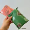 Bolsa de Armazenamento Portátil Estilo Coreano Grande Fofa Desenho Animado Dobrável Portátil Supermercado Sacola de Compras Bolsa Tote