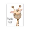 Pintura Decorativa Nórdica Simple de Dibujos Animados Acuarela Animal León Mono Hipopótamo Dinosaurio Póster Habitación Infantil Pintura Colgante Sin Marco